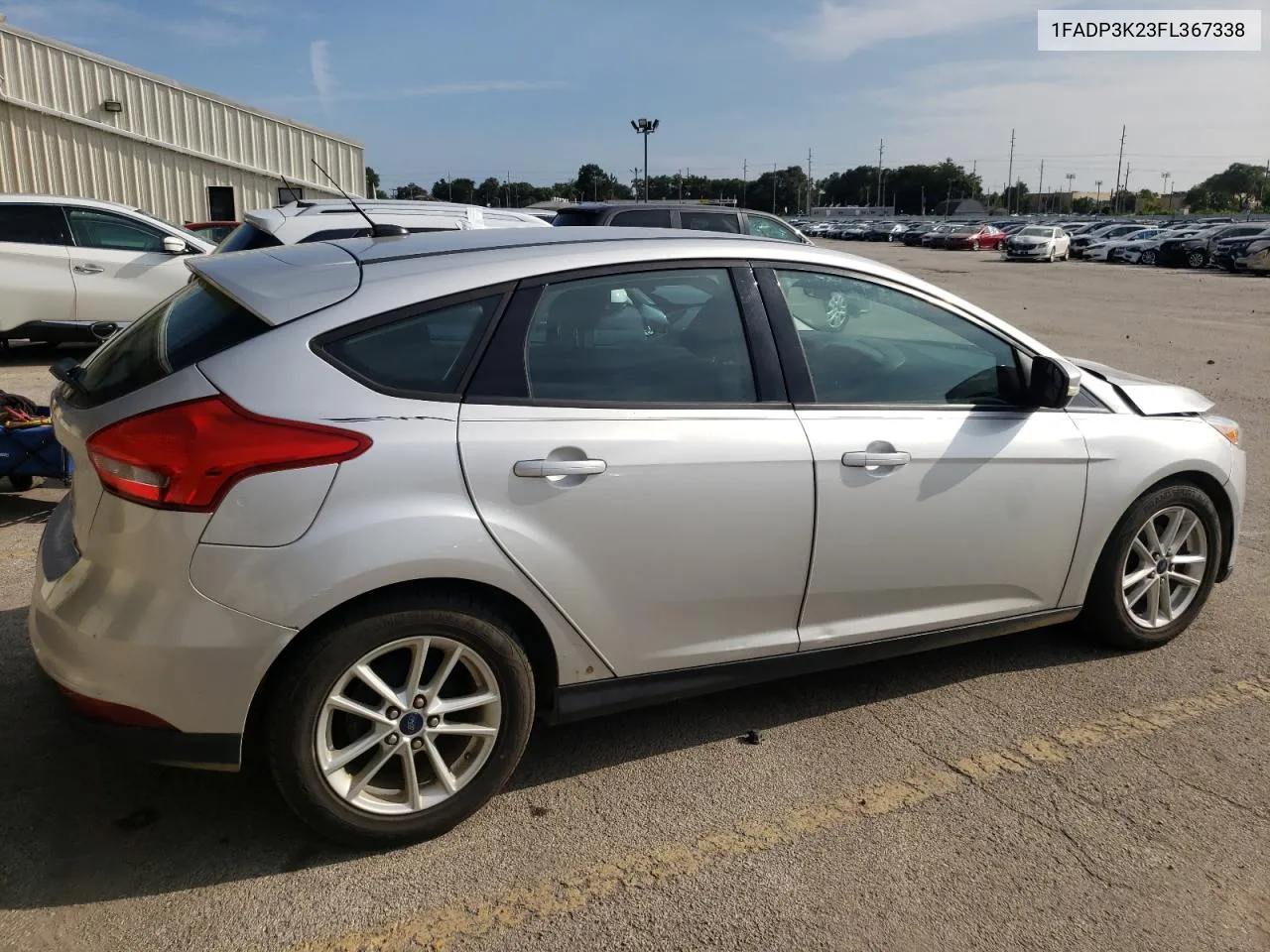 2015 Ford Focus Se VIN: 1FADP3K23FL367338 Lot: 67654904