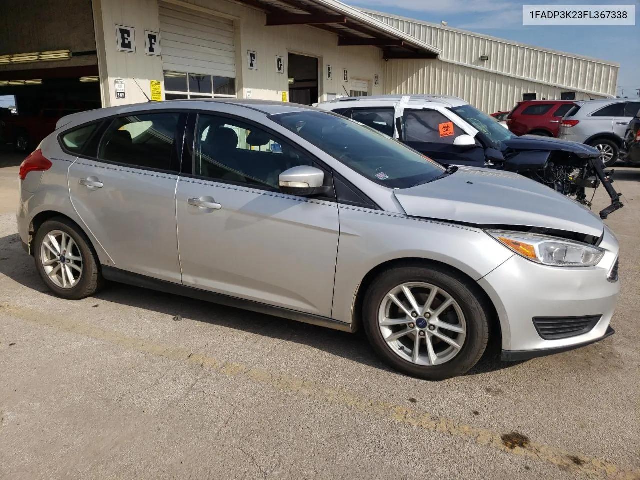 2015 Ford Focus Se VIN: 1FADP3K23FL367338 Lot: 67654904