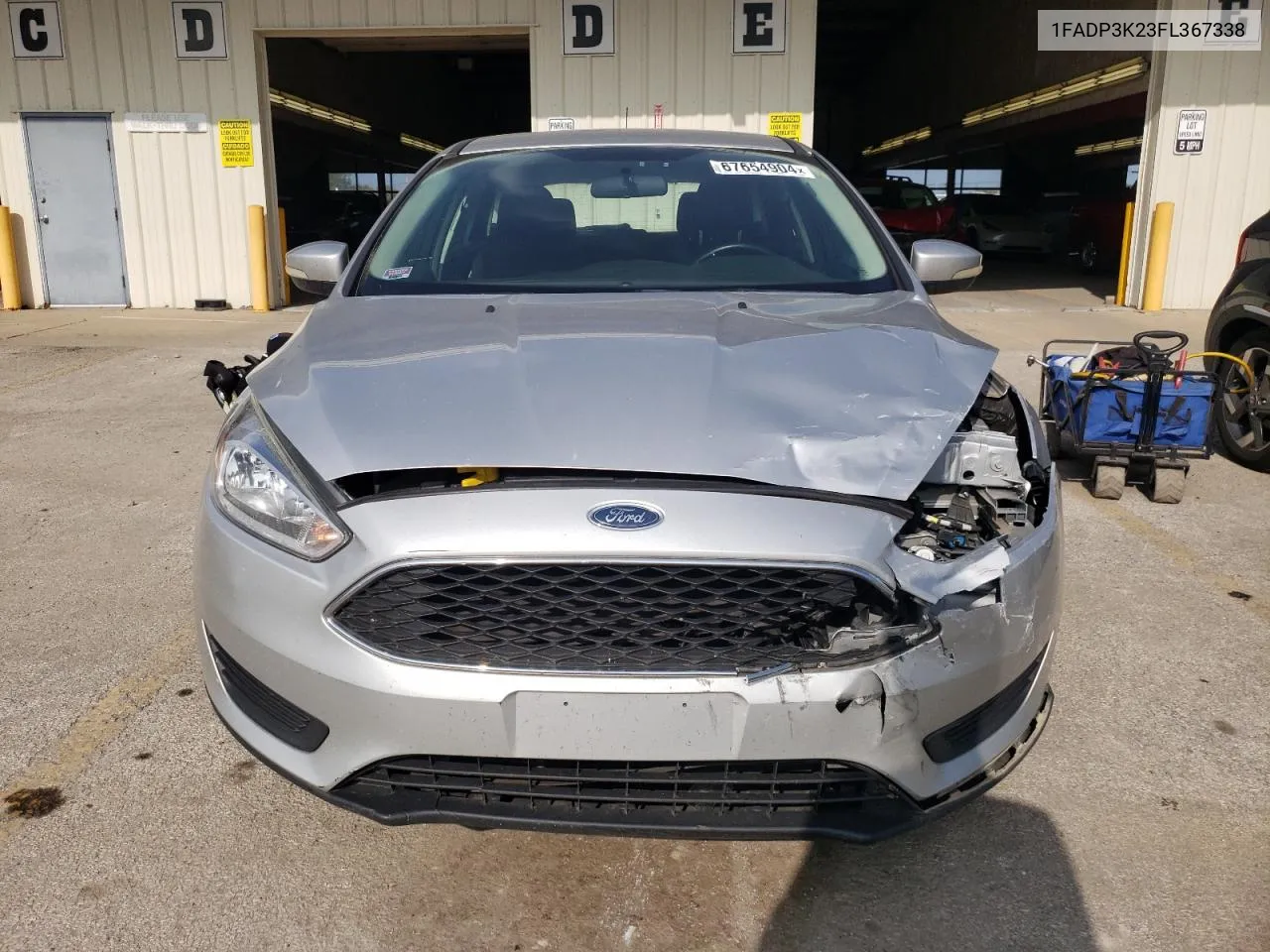 2015 Ford Focus Se VIN: 1FADP3K23FL367338 Lot: 67654904