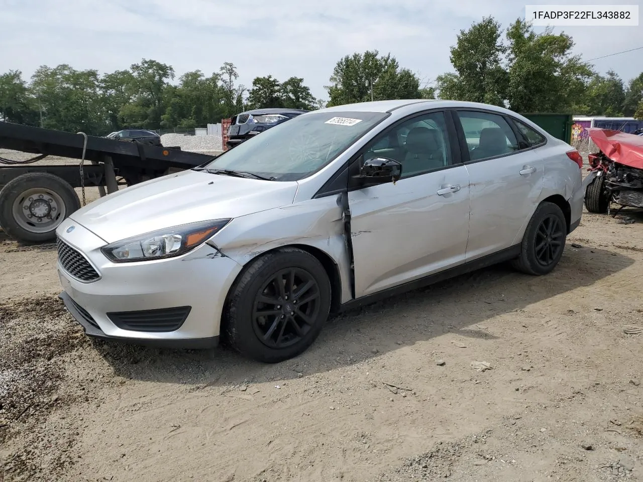 2015 Ford Focus Se VIN: 1FADP3F22FL343882 Lot: 67955314