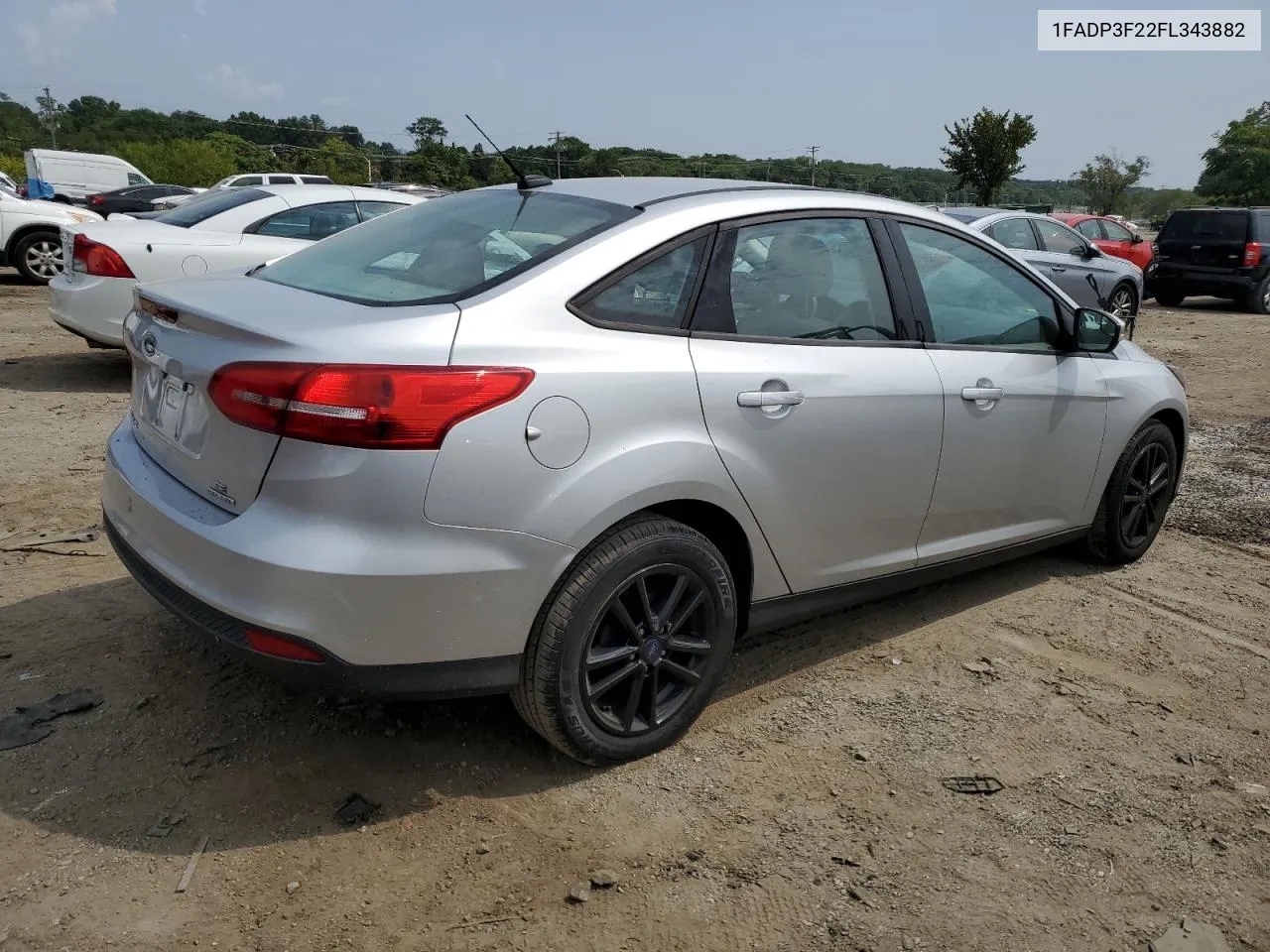 2015 Ford Focus Se VIN: 1FADP3F22FL343882 Lot: 67955314