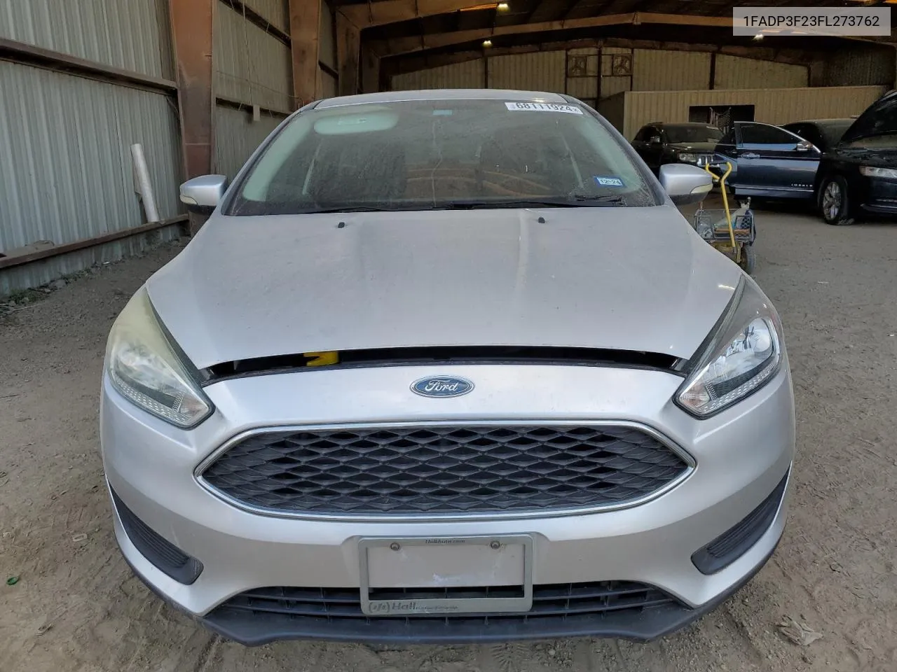 2015 Ford Focus Se VIN: 1FADP3F23FL273762 Lot: 68111924