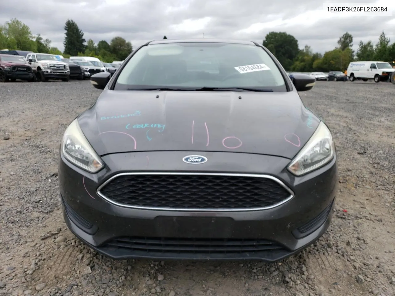 1FADP3K26FL263684 2015 Ford Focus Se