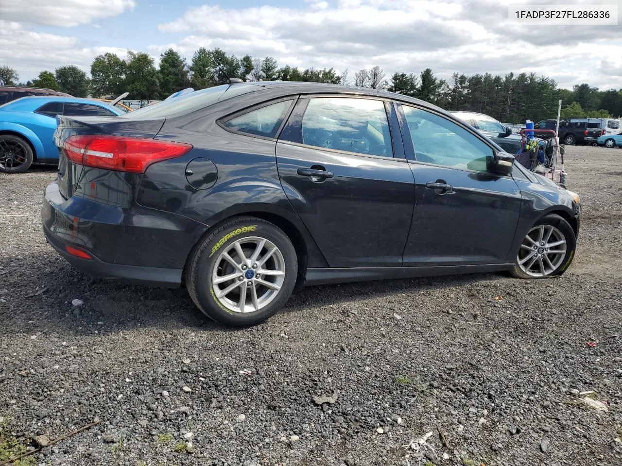 2015 Ford Focus Se VIN: 1FADP3F27FL286336 Lot: 68271114