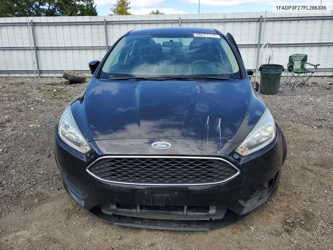 2015 Ford Focus Se VIN: 1FADP3F27FL286336 Lot: 68271114