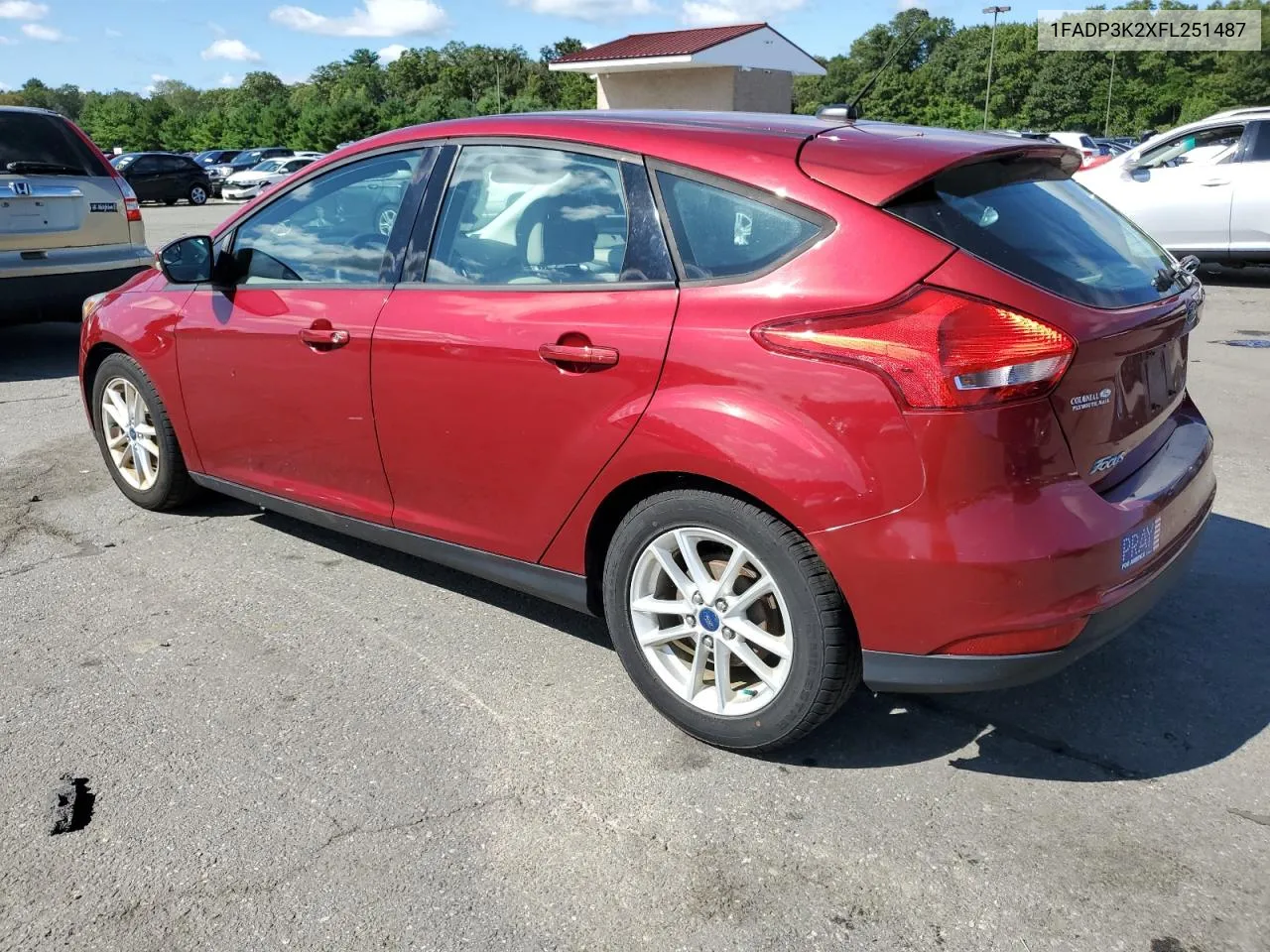 2015 Ford Focus Se VIN: 1FADP3K2XFL251487 Lot: 68289264