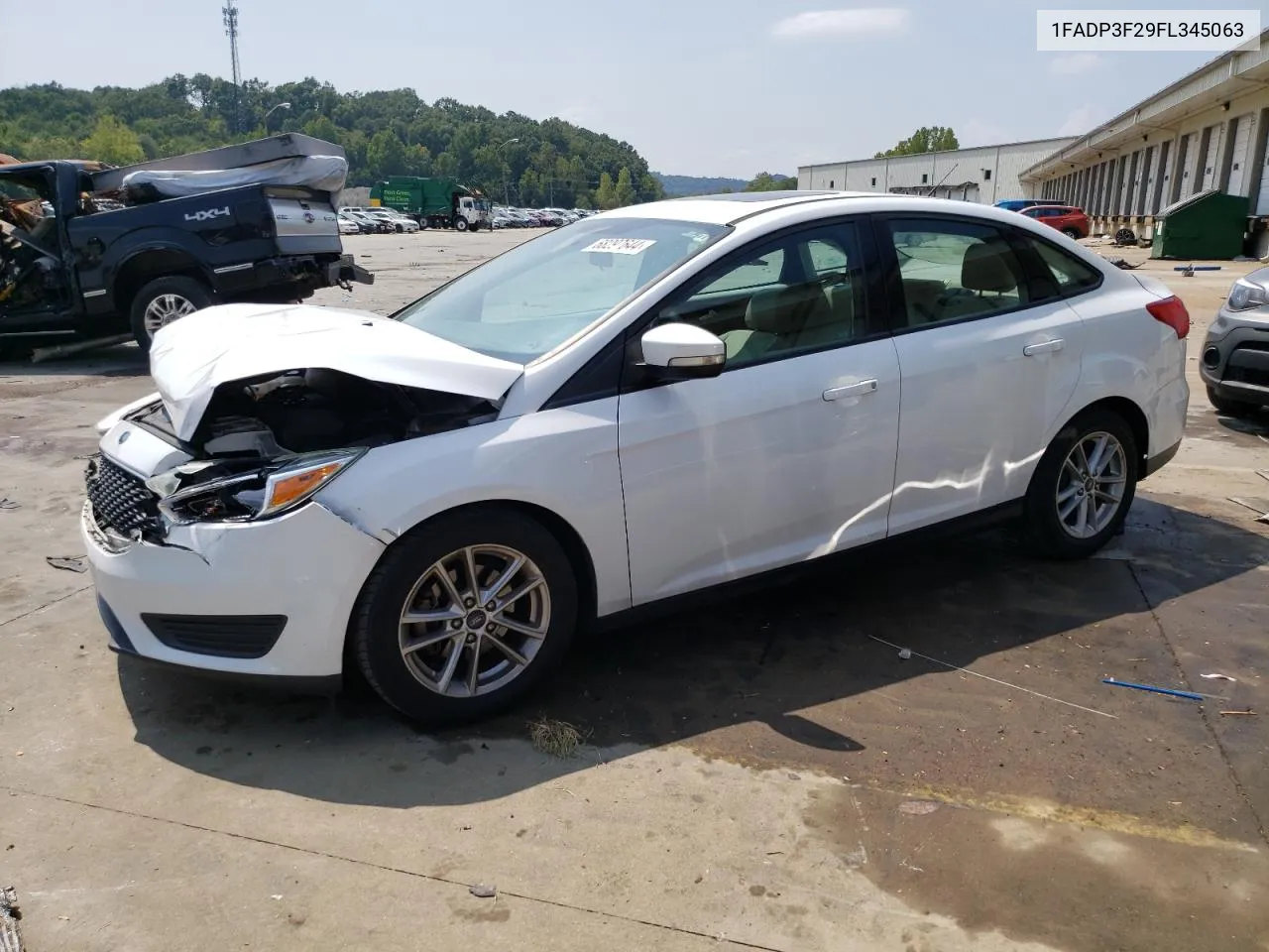 2015 Ford Focus Se VIN: 1FADP3F29FL345063 Lot: 68297644