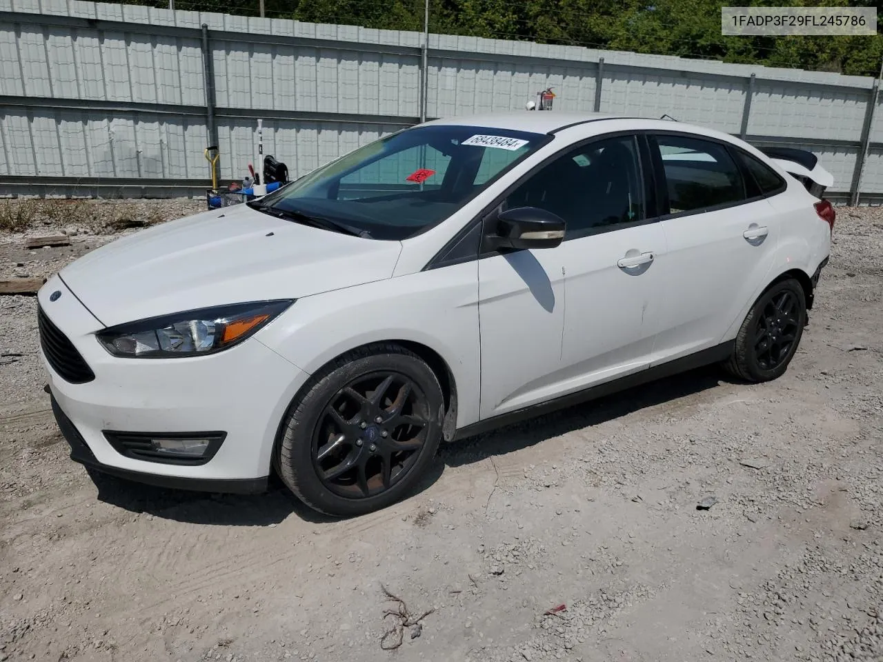 2015 Ford Focus Se VIN: 1FADP3F29FL245786 Lot: 68438484