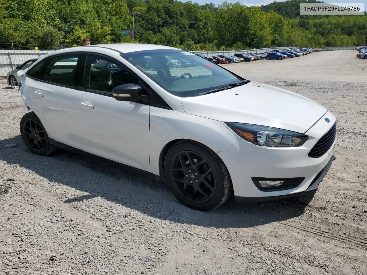 2015 Ford Focus Se VIN: 1FADP3F29FL245786 Lot: 68438484