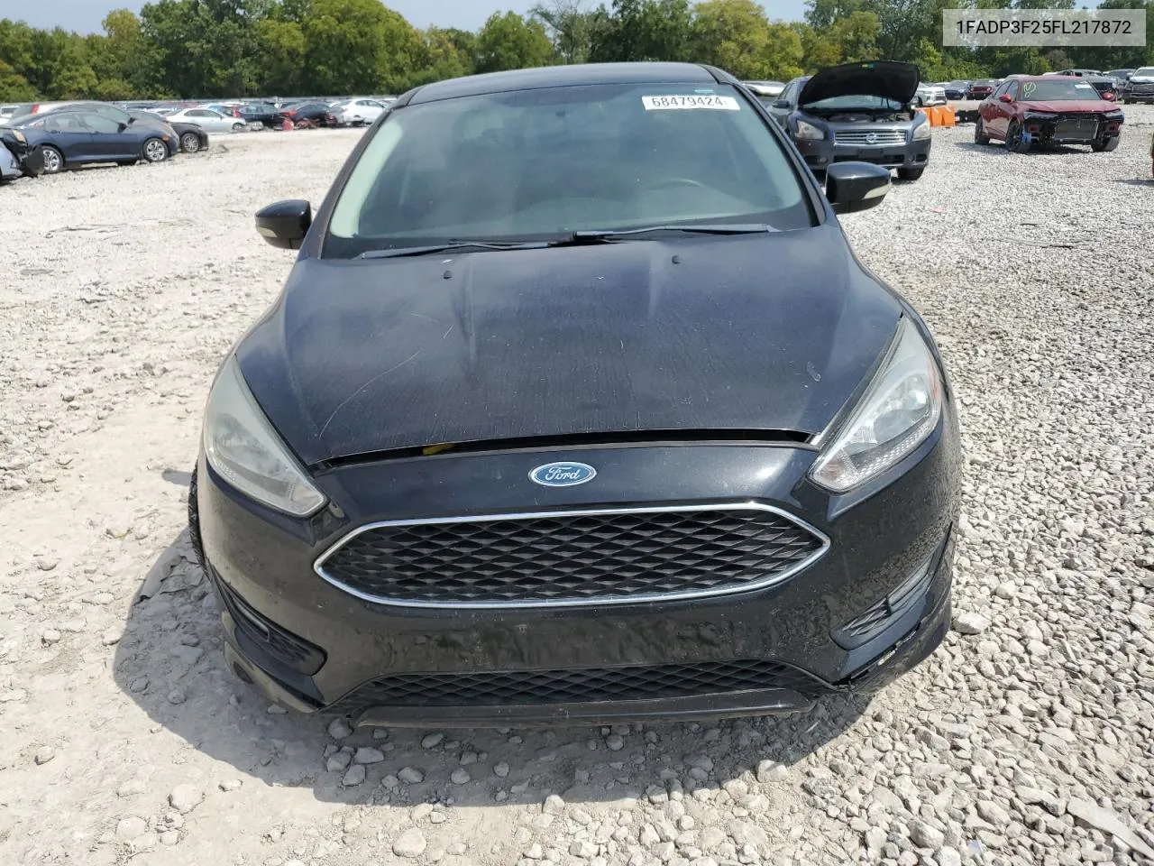 2015 Ford Focus Se VIN: 1FADP3F25FL217872 Lot: 68479424