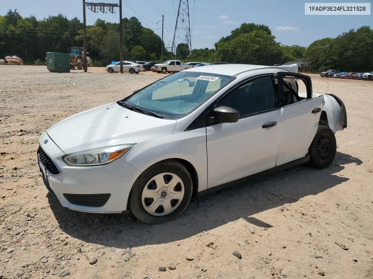 2015 Ford Focus S VIN: 1FADP3E24FL321528 Lot: 68546394