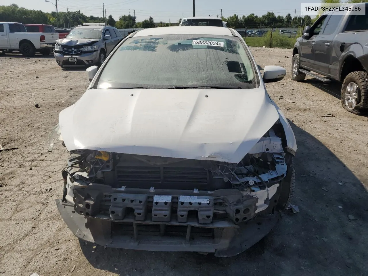 1FADP3F2XFL345086 2015 Ford Focus Se