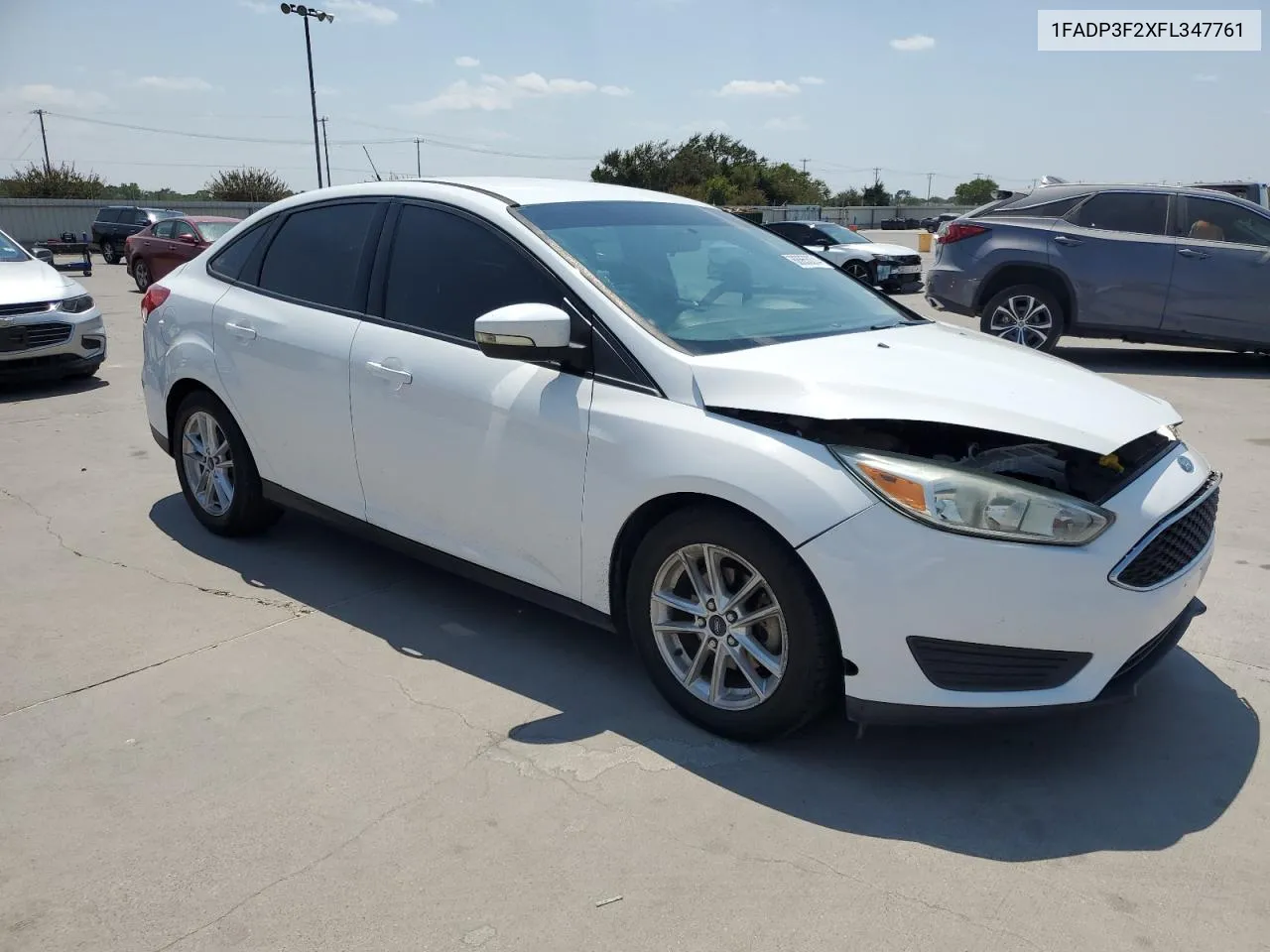 2015 Ford Focus Se VIN: 1FADP3F2XFL347761 Lot: 68853274