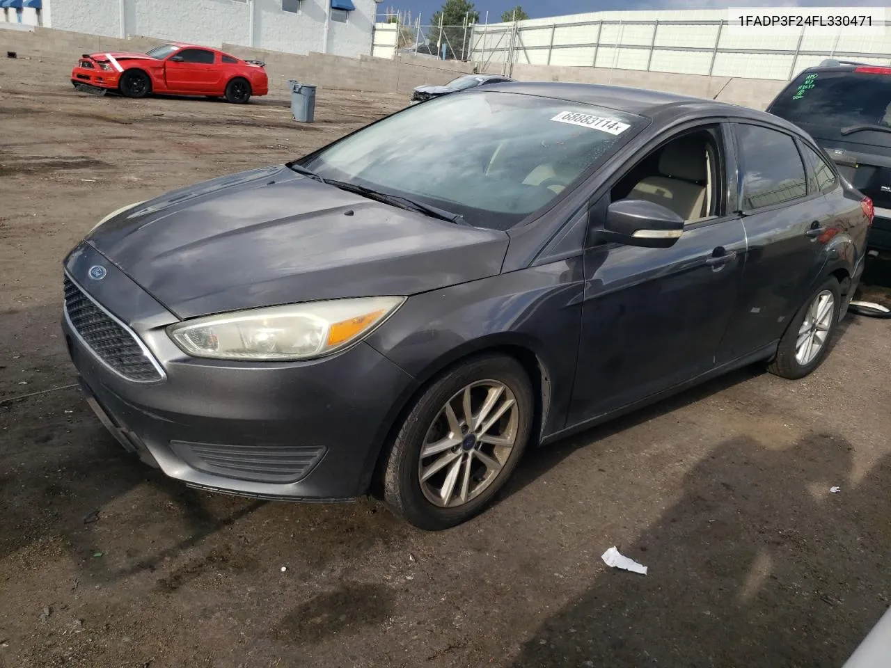 2015 Ford Focus Se VIN: 1FADP3F24FL330471 Lot: 68883114