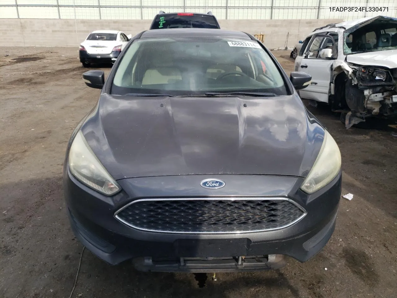 2015 Ford Focus Se VIN: 1FADP3F24FL330471 Lot: 68883114