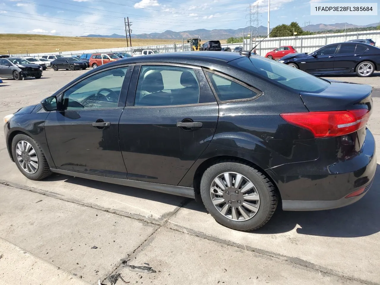 2015 Ford Focus S VIN: 1FADP3E28FL385684 Lot: 68945754