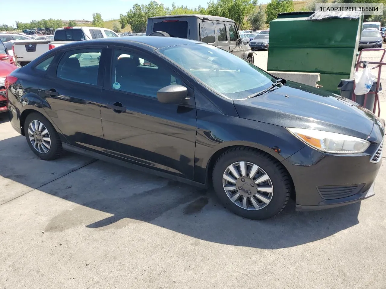 2015 Ford Focus S VIN: 1FADP3E28FL385684 Lot: 68945754