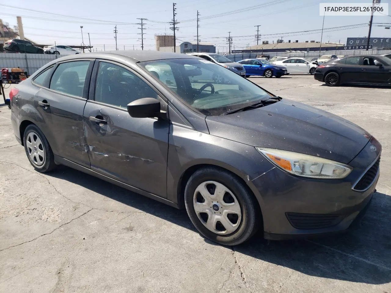 2015 Ford Focus S VIN: 1FADP3E25FL261906 Lot: 69163364