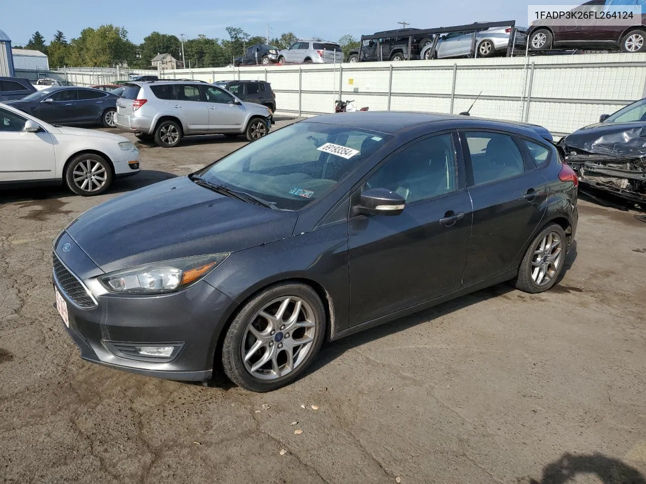 1FADP3K26FL264124 2015 Ford Focus Se