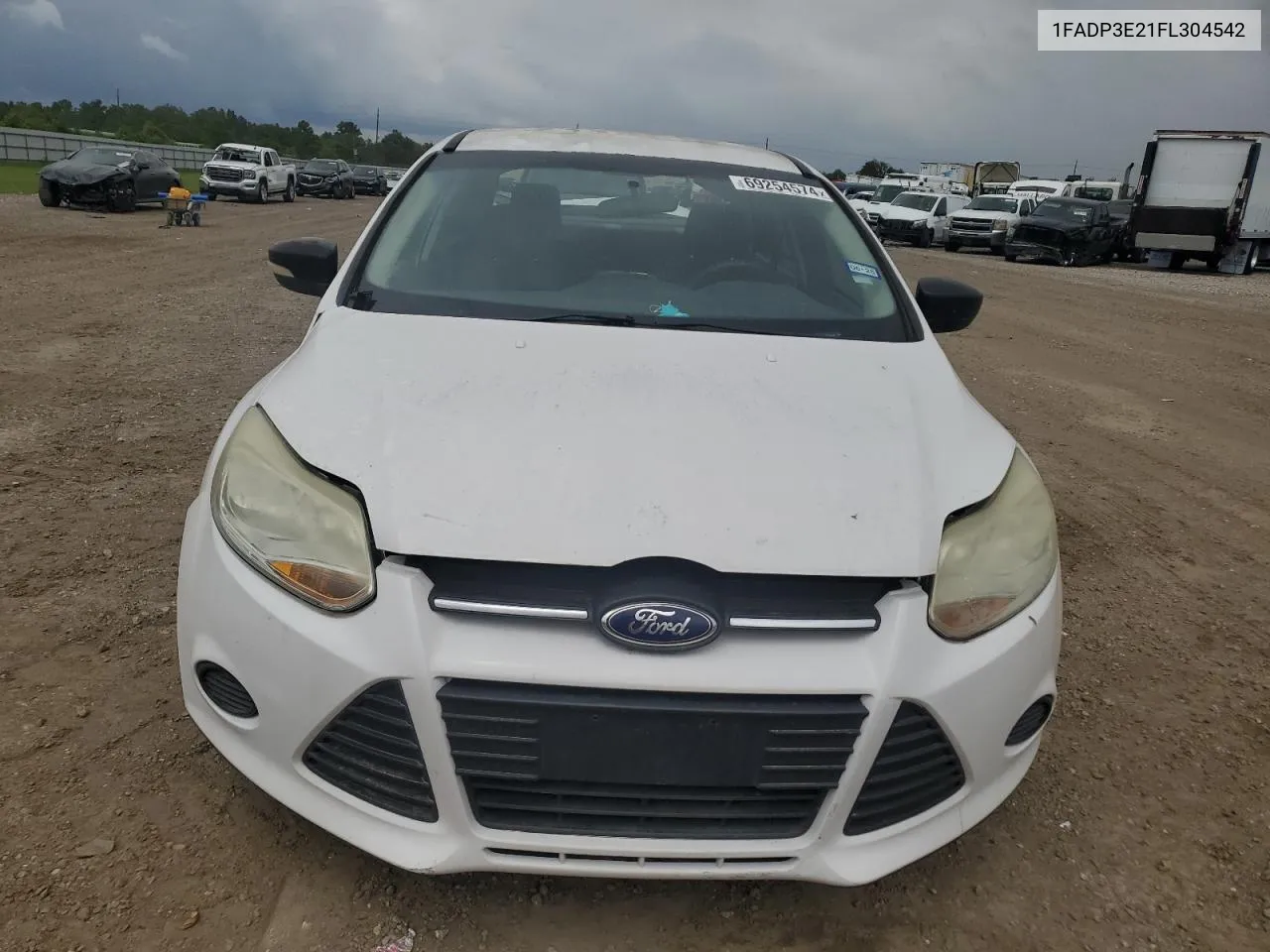 1FADP3E21FL304542 2015 Ford Focus S