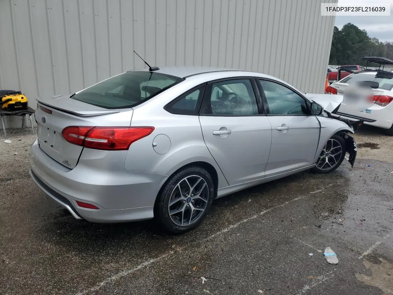 2015 Ford Focus Se VIN: 1FADP3F23FL216039 Lot: 69297734