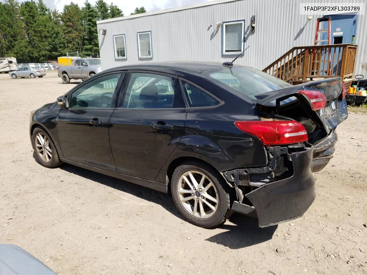 2015 Ford Focus Se VIN: 1FADP3F2XFL303789 Lot: 69302884