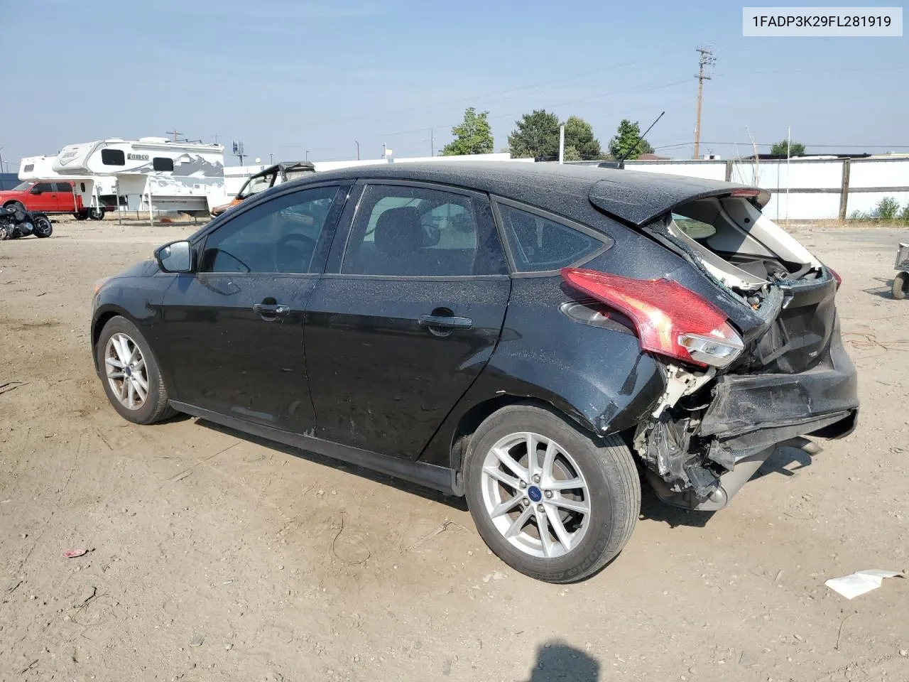 2015 Ford Focus Se VIN: 1FADP3K29FL281919 Lot: 69310824