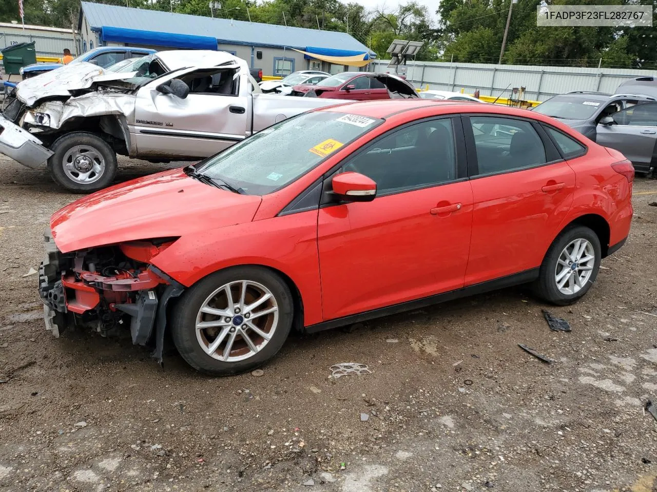 2015 Ford Focus Se VIN: 1FADP3F23FL282767 Lot: 69438244