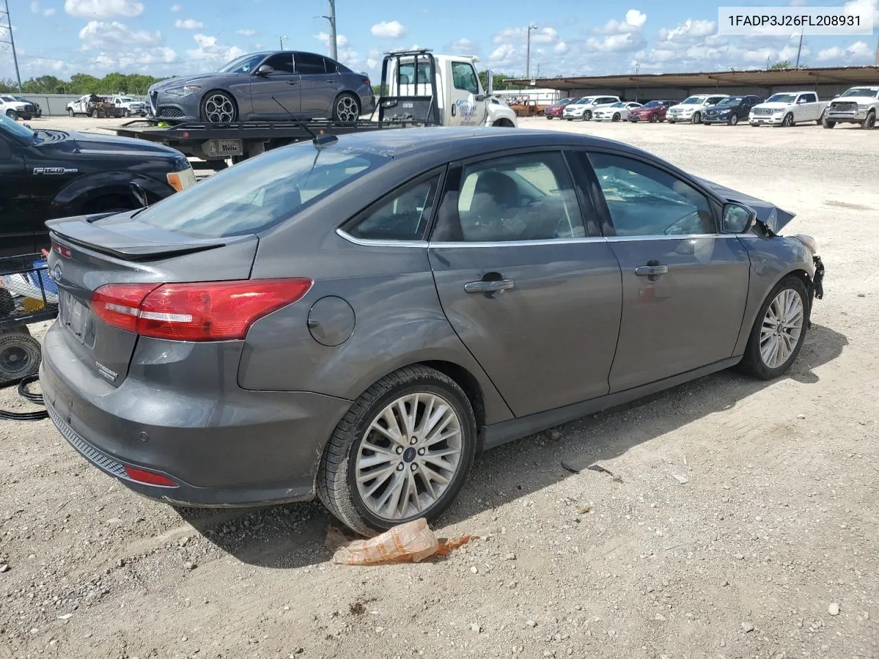 1FADP3J26FL208931 2015 Ford Focus Titanium