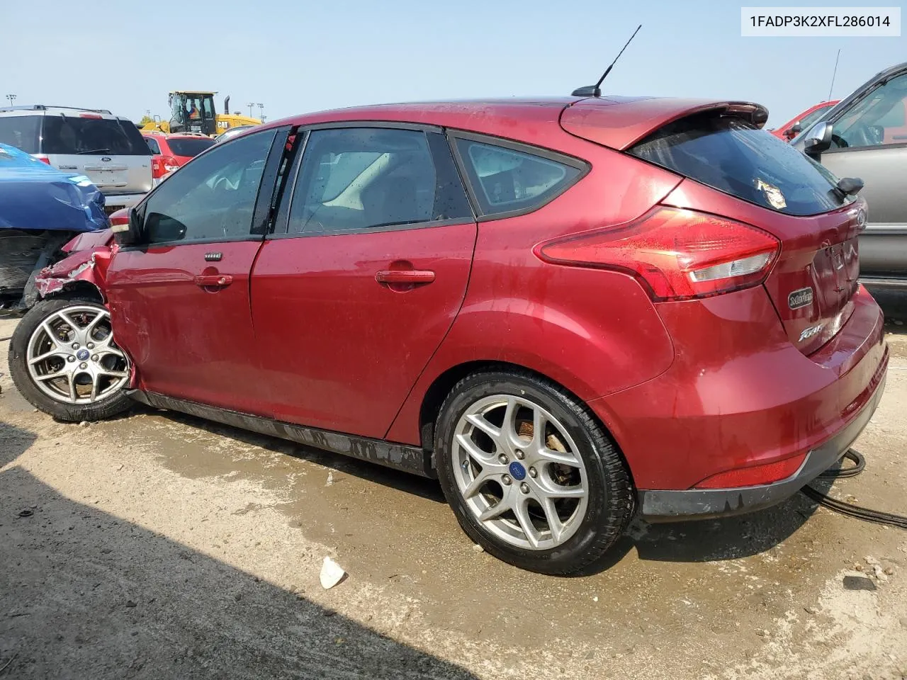 2015 Ford Focus Se VIN: 1FADP3K2XFL286014 Lot: 69653774