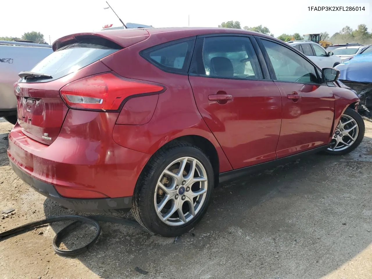 2015 Ford Focus Se VIN: 1FADP3K2XFL286014 Lot: 69653774