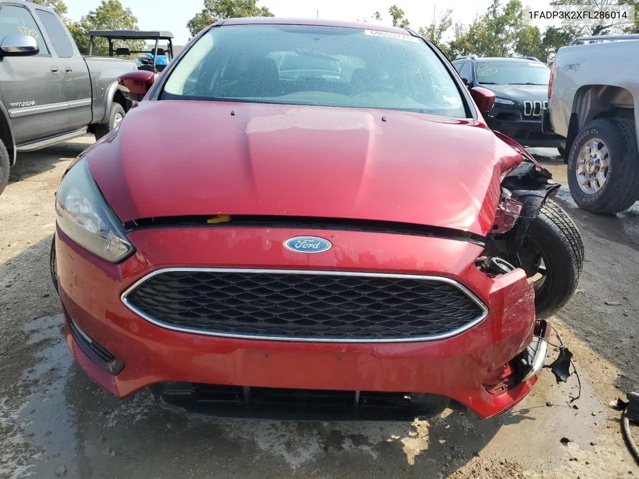 2015 Ford Focus Se VIN: 1FADP3K2XFL286014 Lot: 69653774