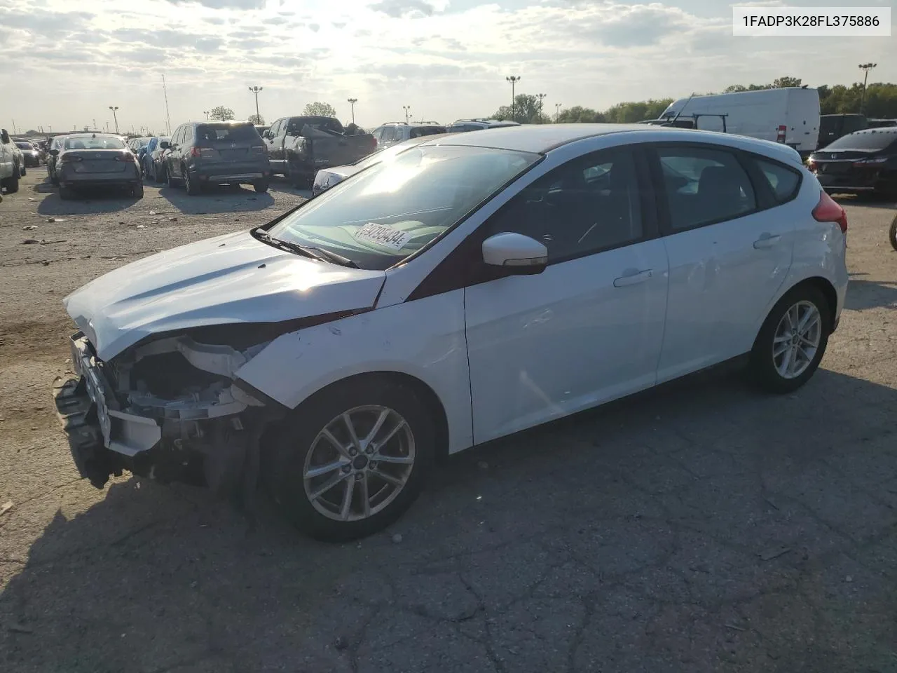 1FADP3K28FL375886 2015 Ford Focus Se