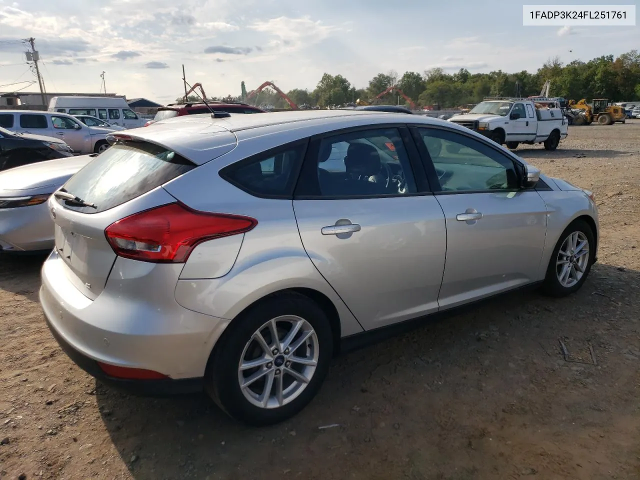 2015 Ford Focus Se VIN: 1FADP3K24FL251761 Lot: 69797884