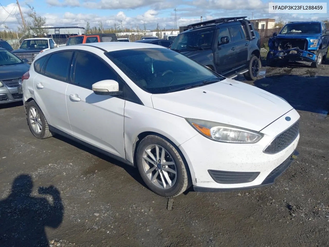 2015 Ford Focus Se VIN: 1FADP3K23FL288459 Lot: 69826444