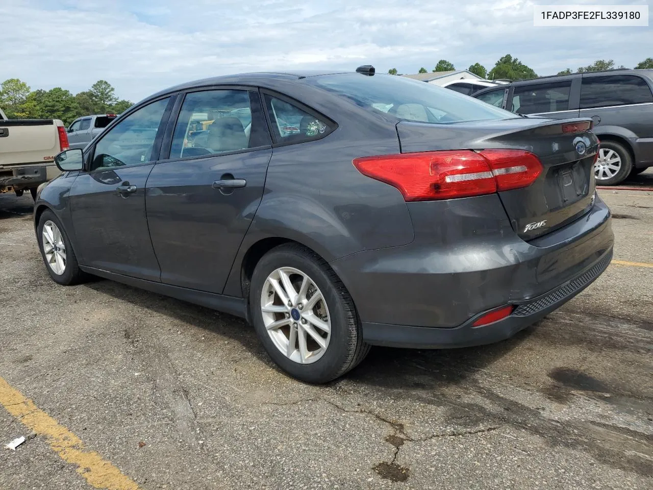 2015 Ford Focus Se VIN: 1FADP3FE2FL339180 Lot: 69879444