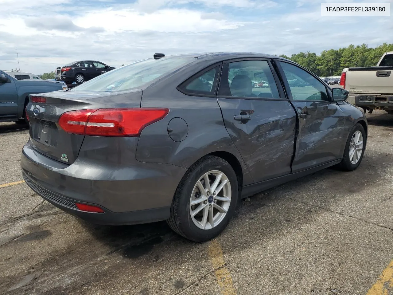 2015 Ford Focus Se VIN: 1FADP3FE2FL339180 Lot: 69879444