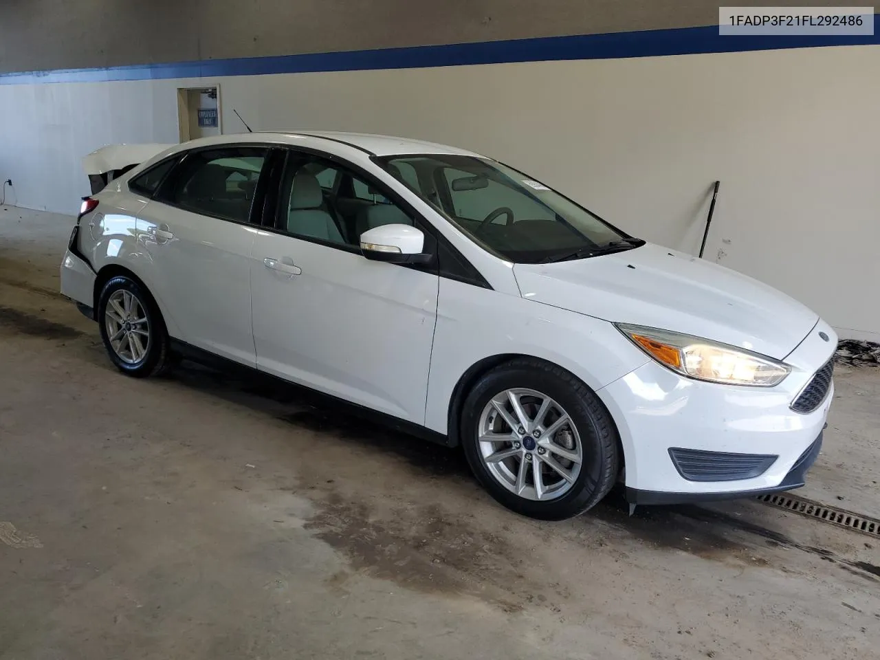 2015 Ford Focus Se VIN: 1FADP3F21FL292486 Lot: 69904484