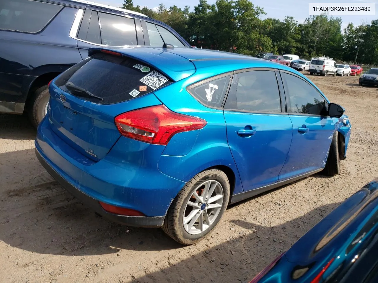 2015 Ford Focus Se VIN: 1FADP3K26FL223489 Lot: 69963154