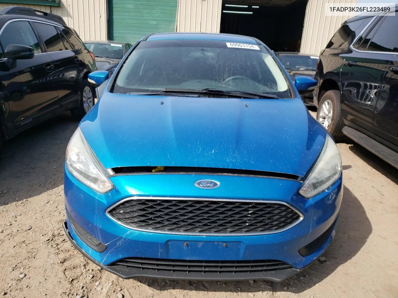 2015 Ford Focus Se VIN: 1FADP3K26FL223489 Lot: 69963154