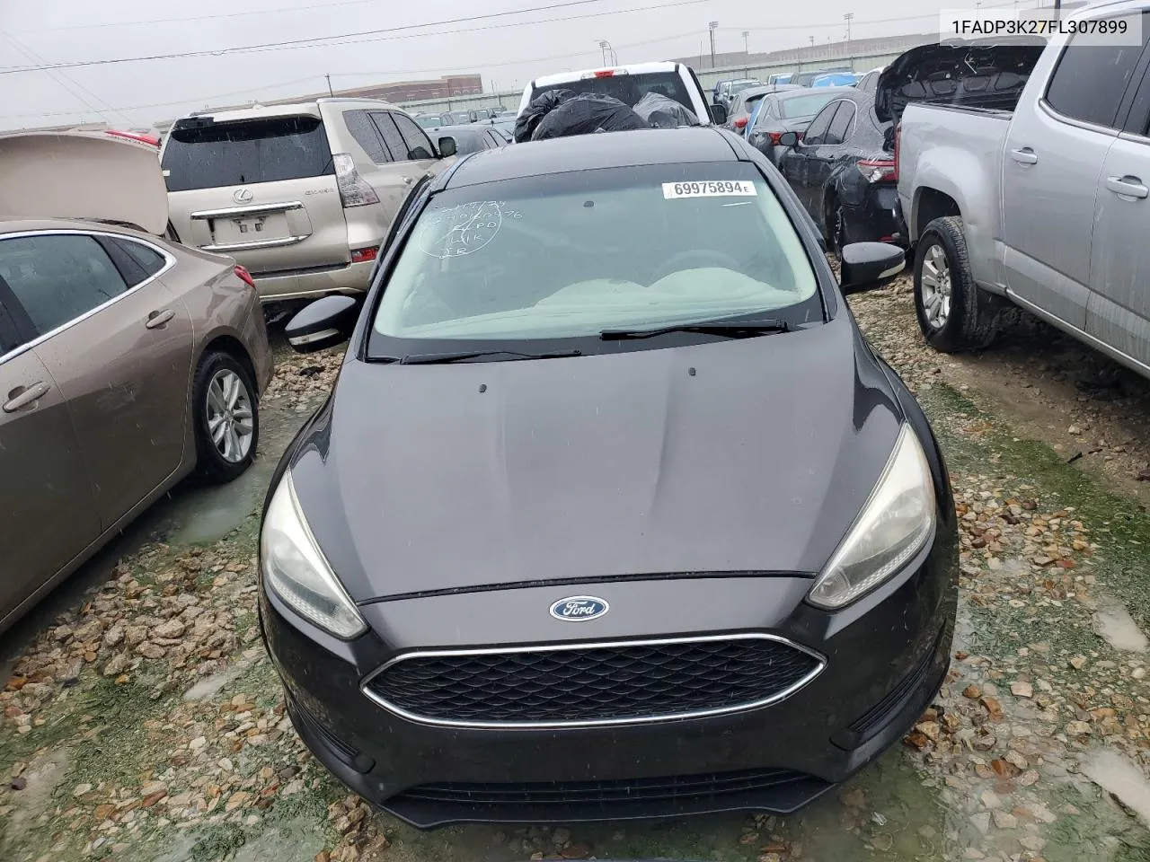 2015 Ford Focus Se VIN: 1FADP3K27FL307899 Lot: 69975894