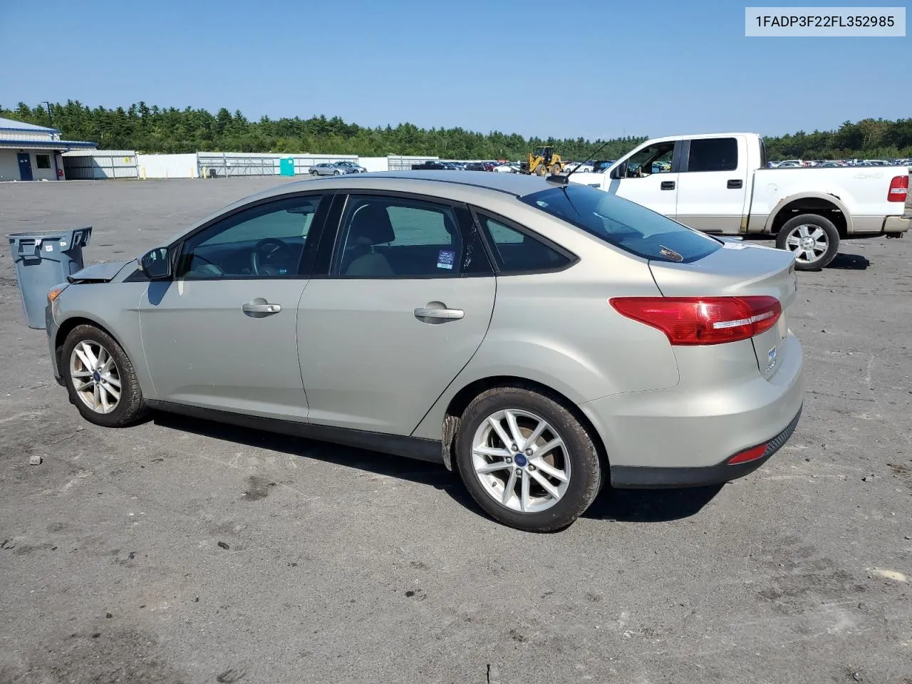 2015 Ford Focus Se VIN: 1FADP3F22FL352985 Lot: 69989544