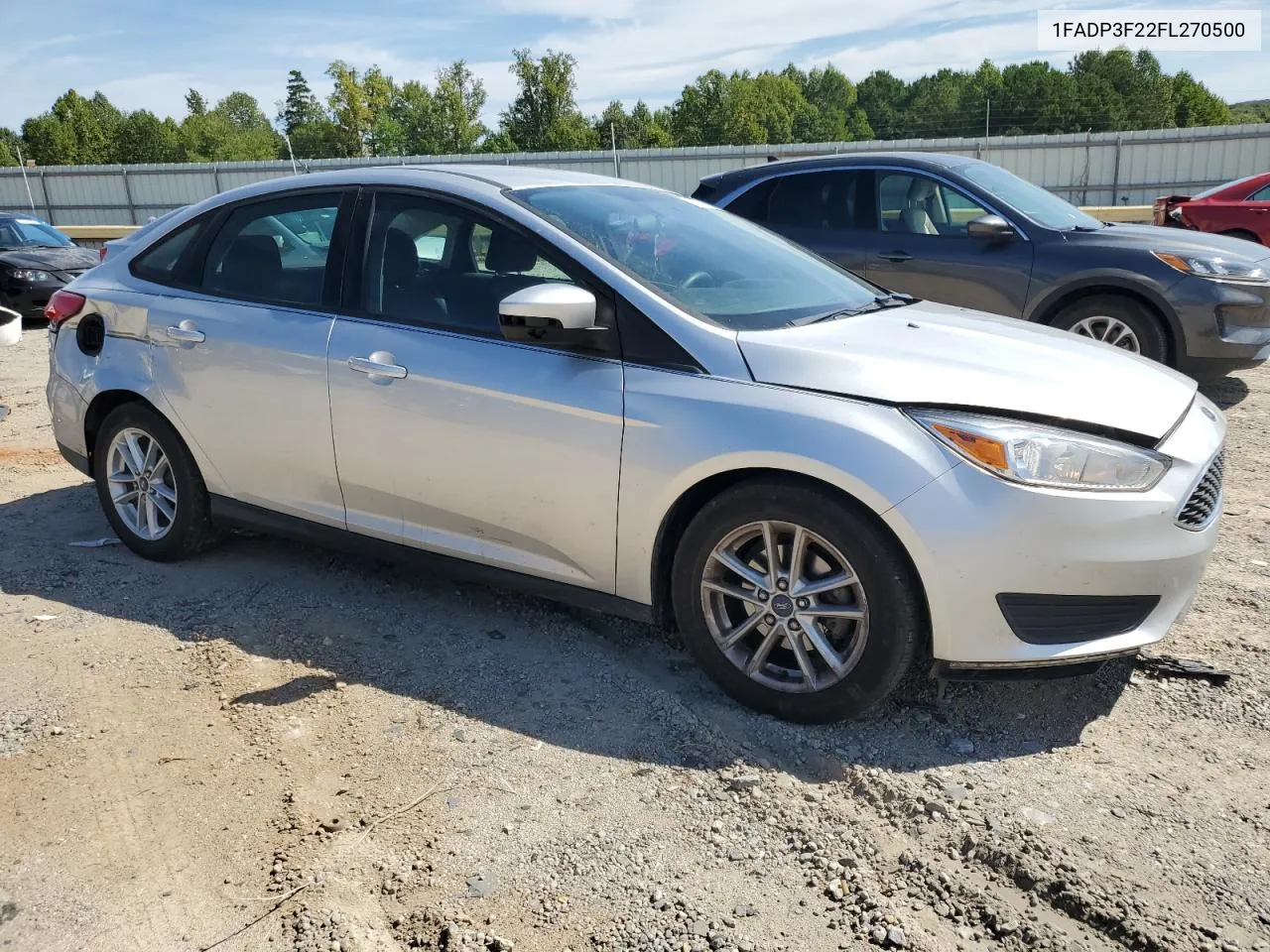 2015 Ford Focus Se VIN: 1FADP3F22FL270500 Lot: 70036184