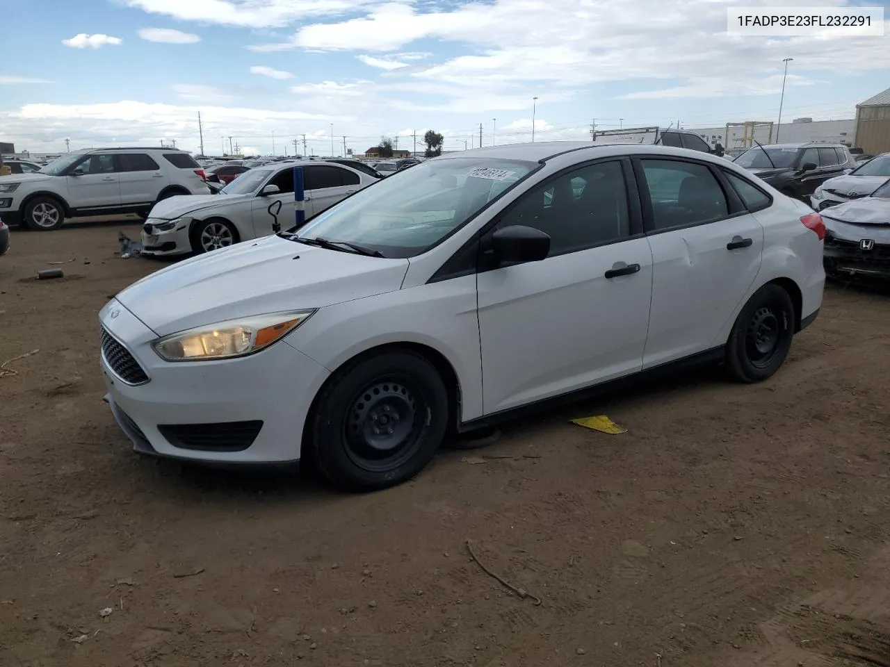 2015 Ford Focus S VIN: 1FADP3E23FL232291 Lot: 70246974