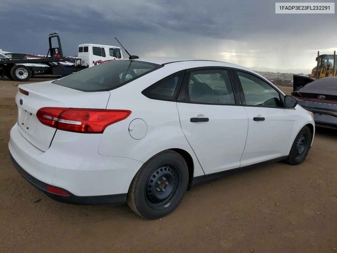 2015 Ford Focus S VIN: 1FADP3E23FL232291 Lot: 70246974