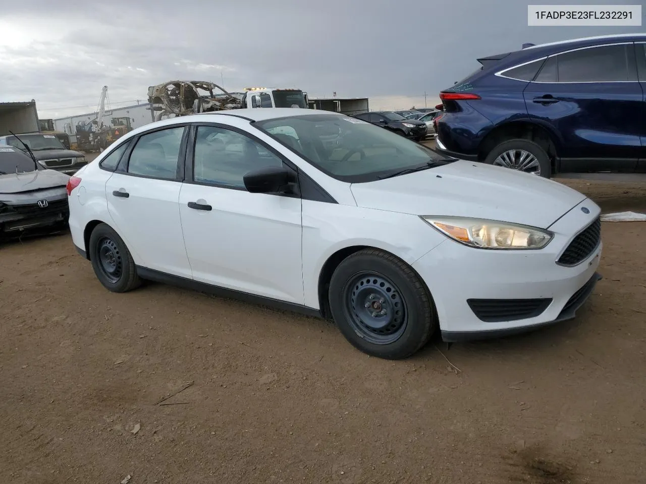 2015 Ford Focus S VIN: 1FADP3E23FL232291 Lot: 70246974