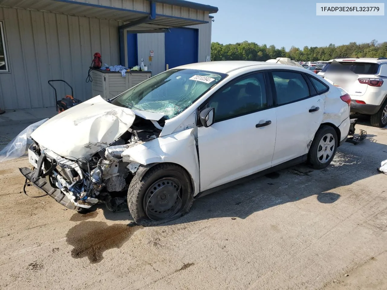 2015 Ford Focus S VIN: 1FADP3E26FL323779 Lot: 70310394