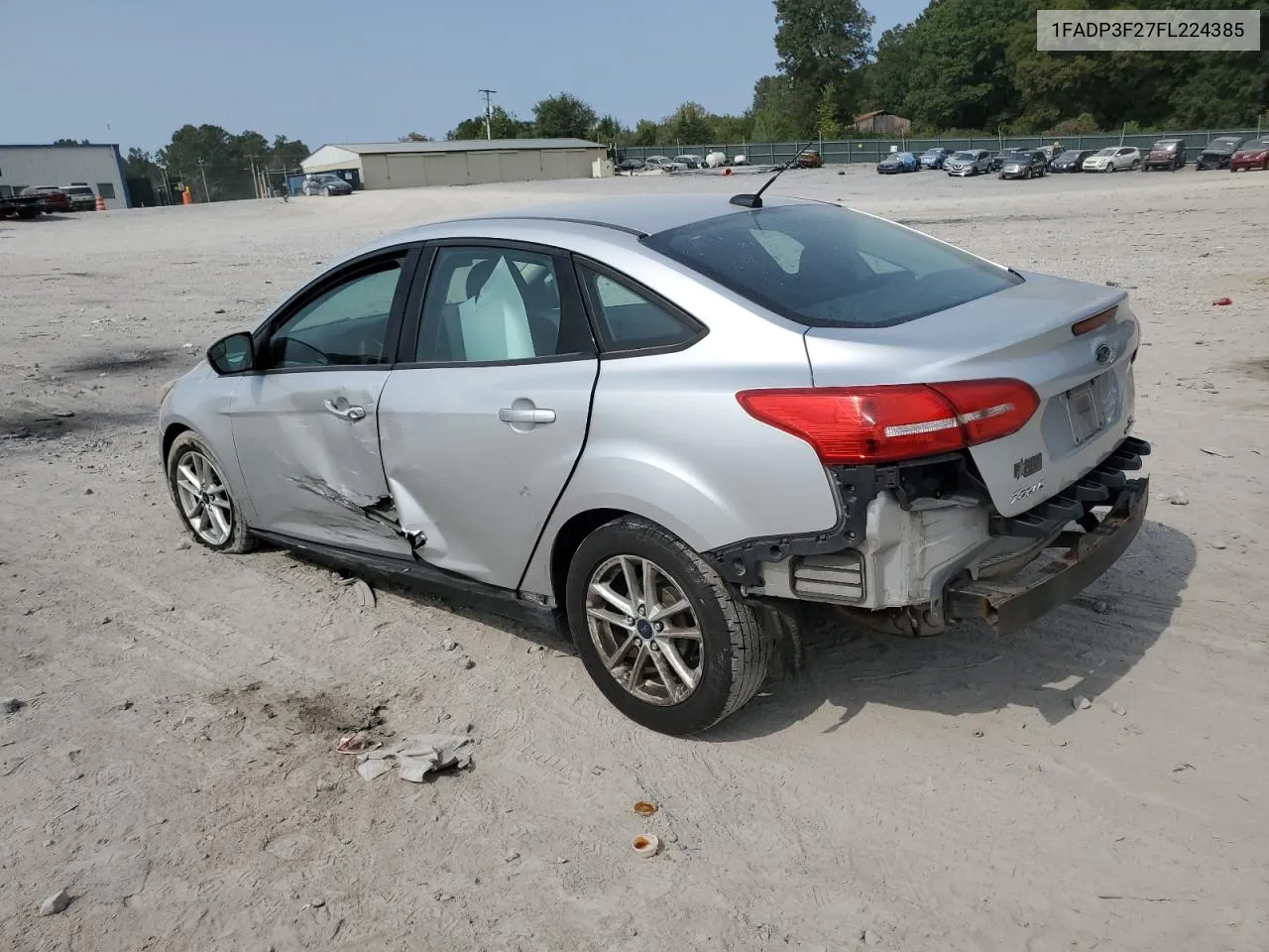 2015 Ford Focus Se VIN: 1FADP3F27FL224385 Lot: 70367564