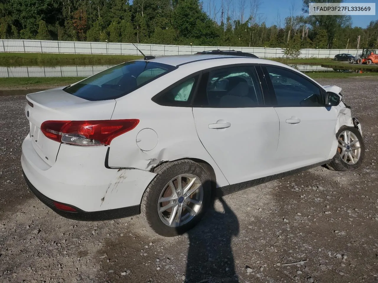 1FADP3F27FL333669 2015 Ford Focus Se