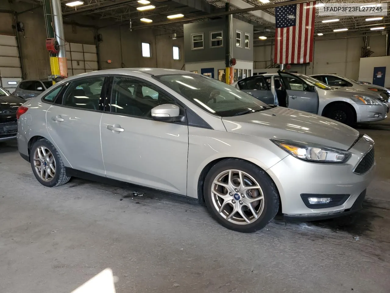 2015 Ford Focus Se VIN: 1FADP3F23FL277245 Lot: 70788104